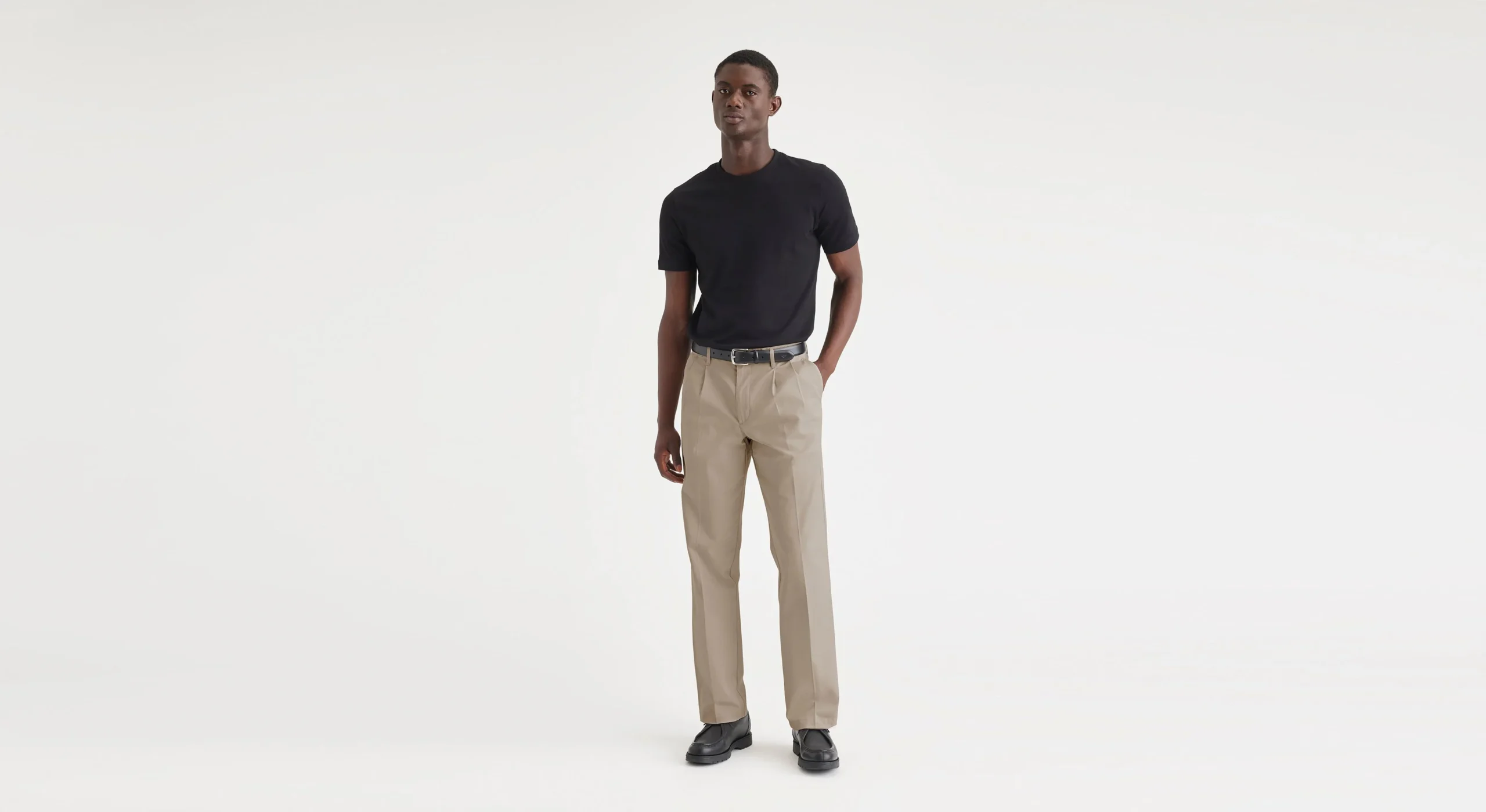 Original Chinos, Pleated, Classic Fit