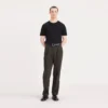 Easy Khakis, Pleated, Classic Fit