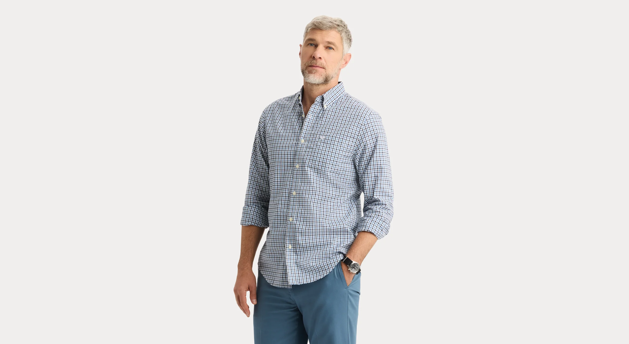 Signature Stain Defender Shirt, Classic Fit