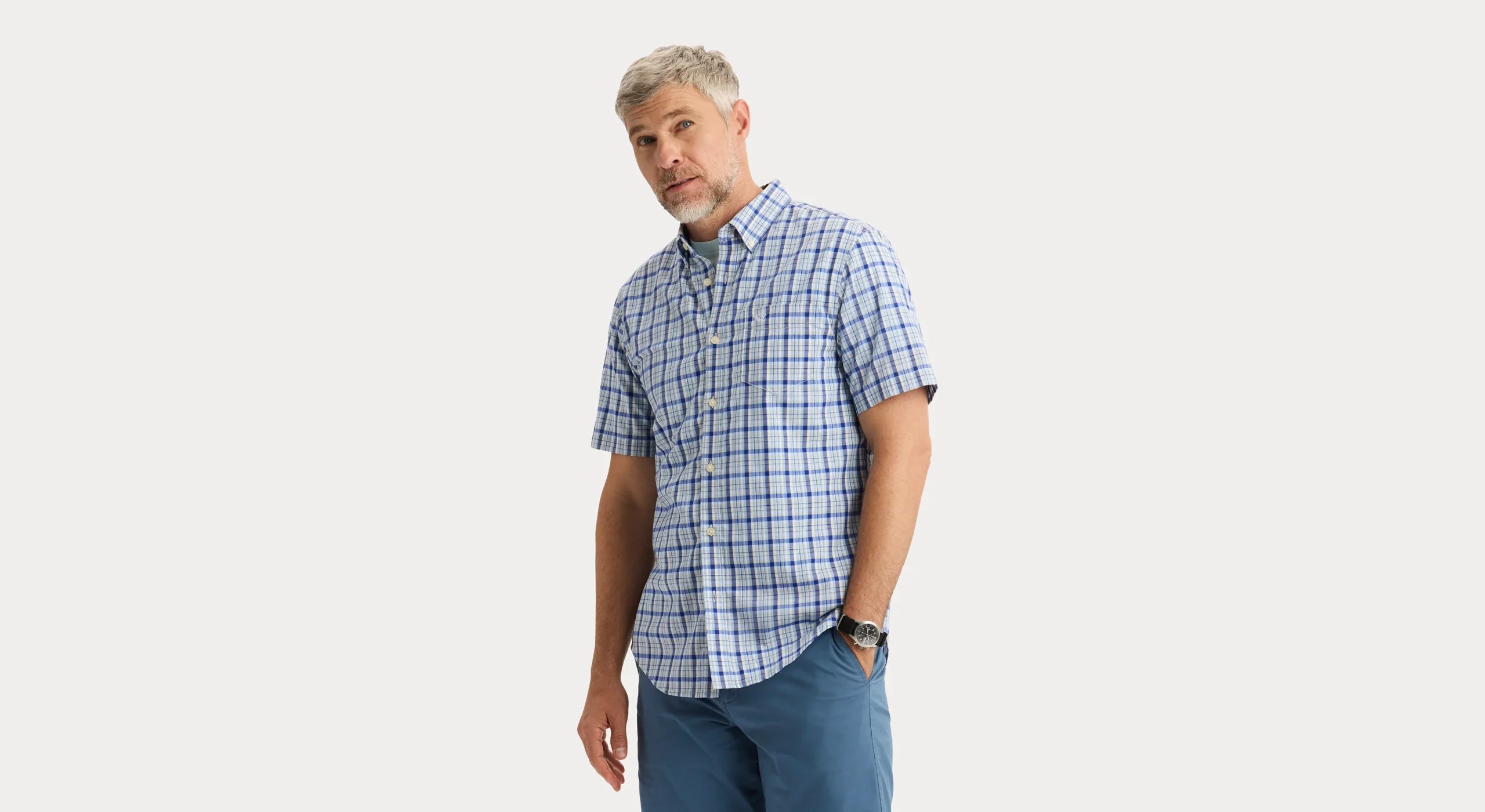 Signature Stain Defender Shirt, Classic Fit