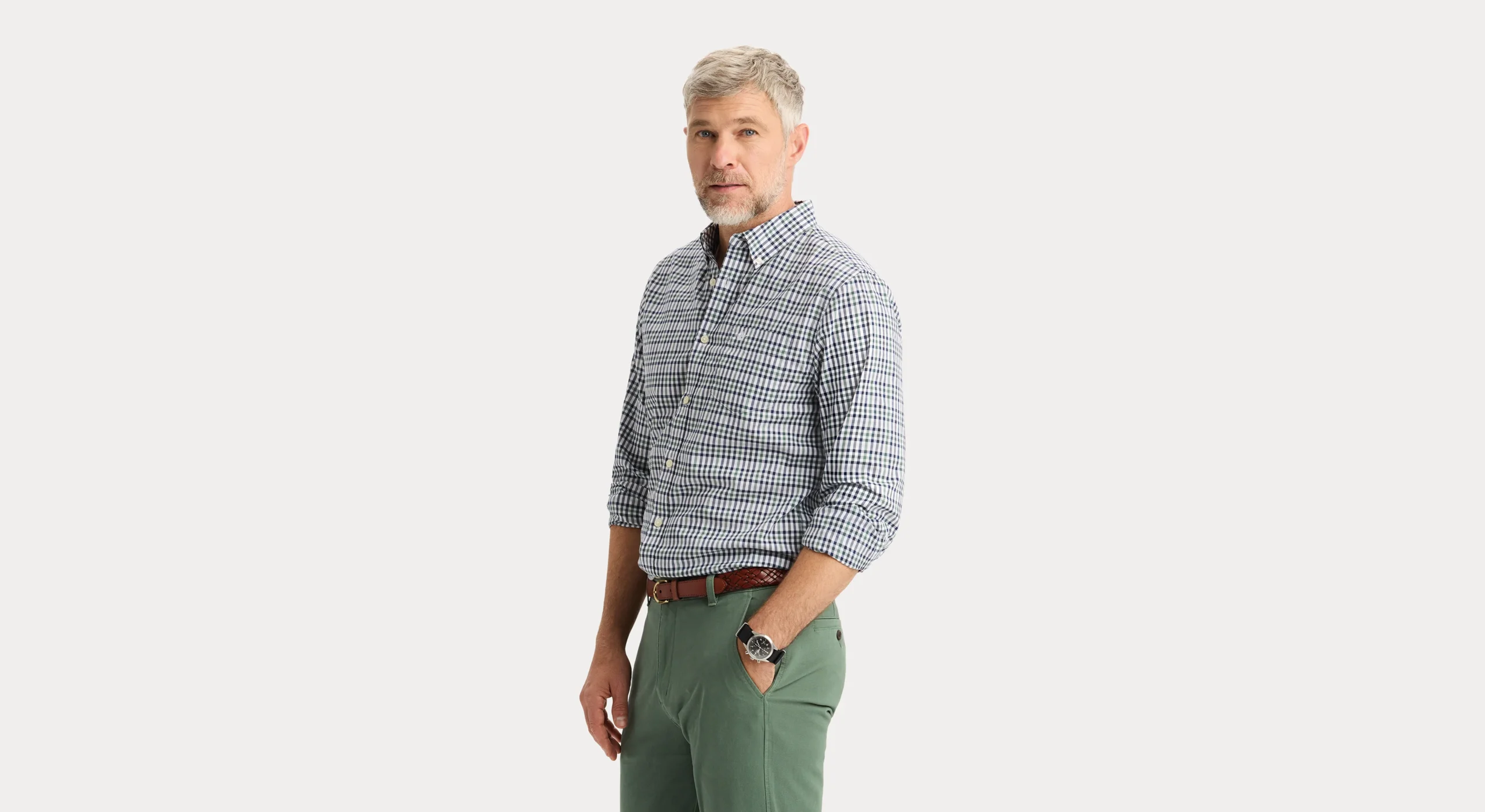 Signature Stain Defender Shirt, Classic Fit