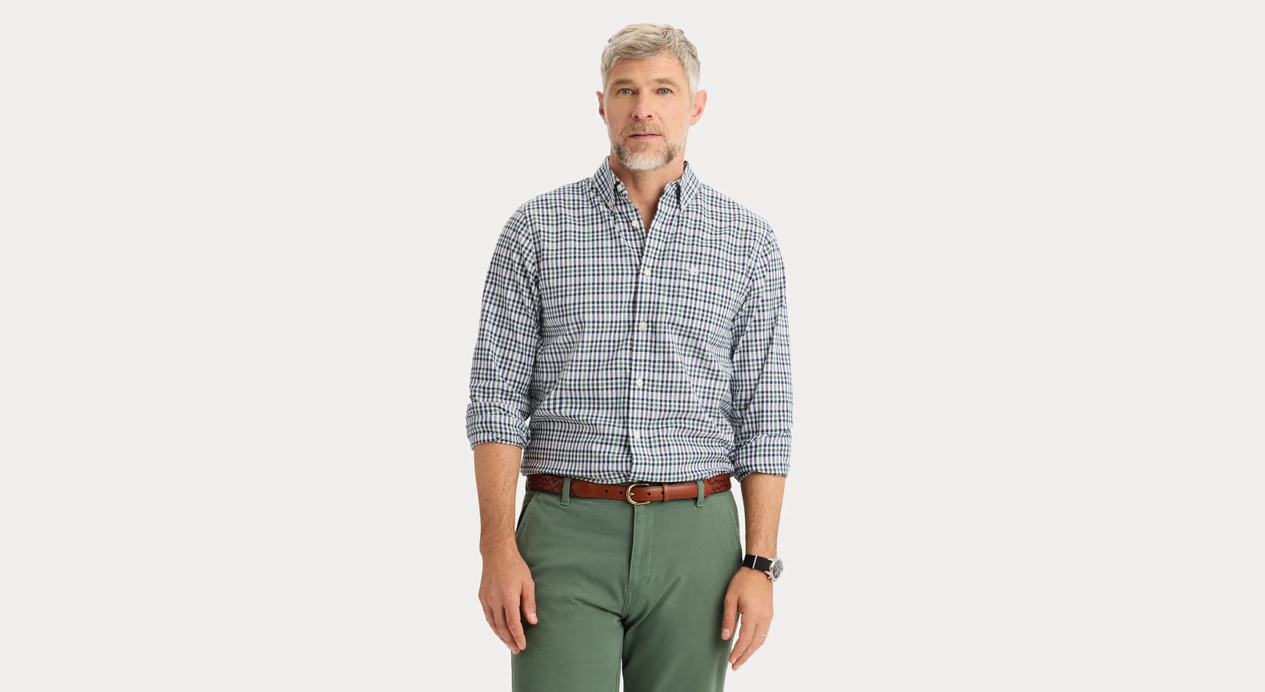 Signature Stain Defender Shirt, Classic Fit