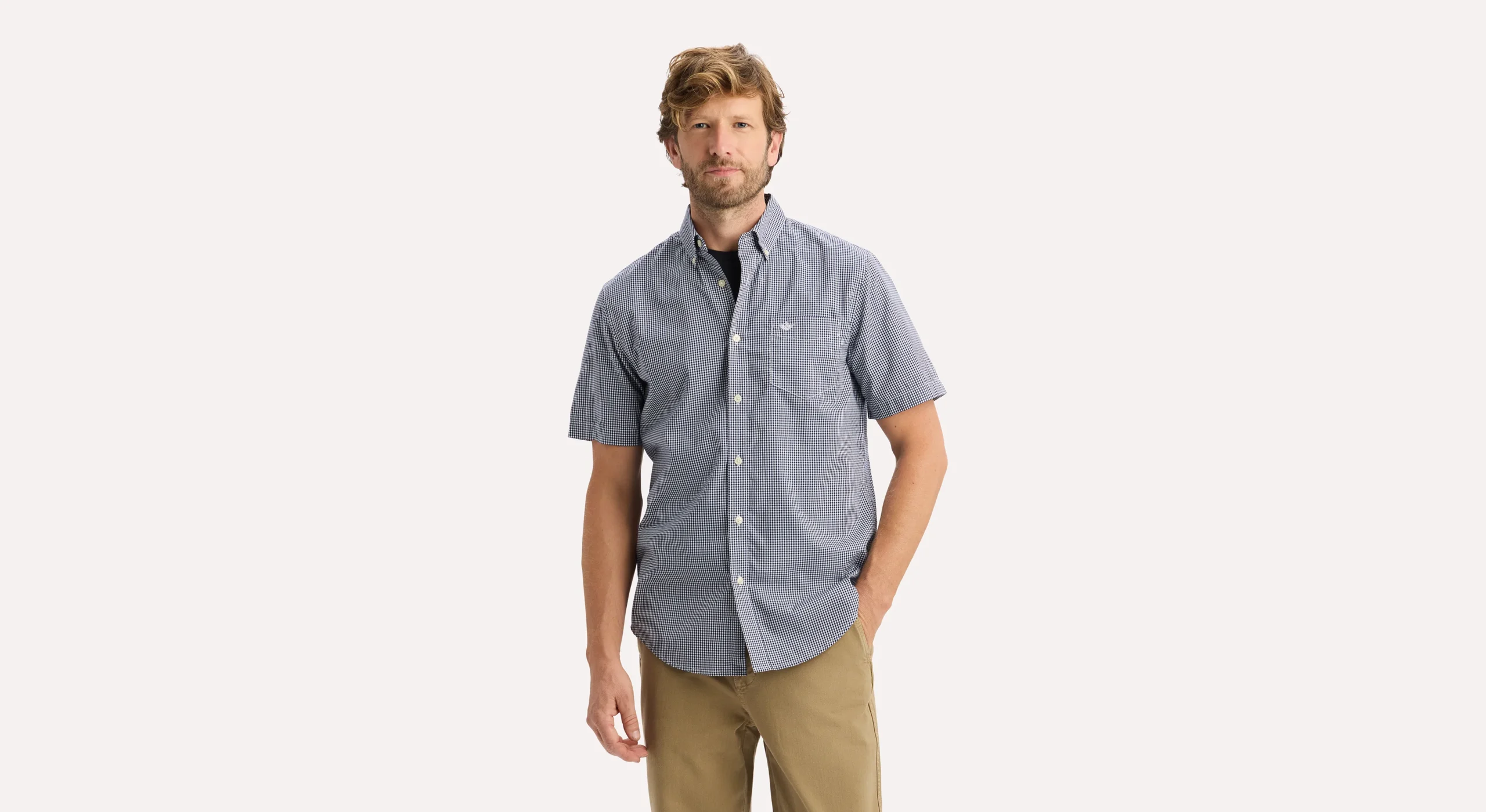 Signature Stain Defender Shirt, Classic Fit