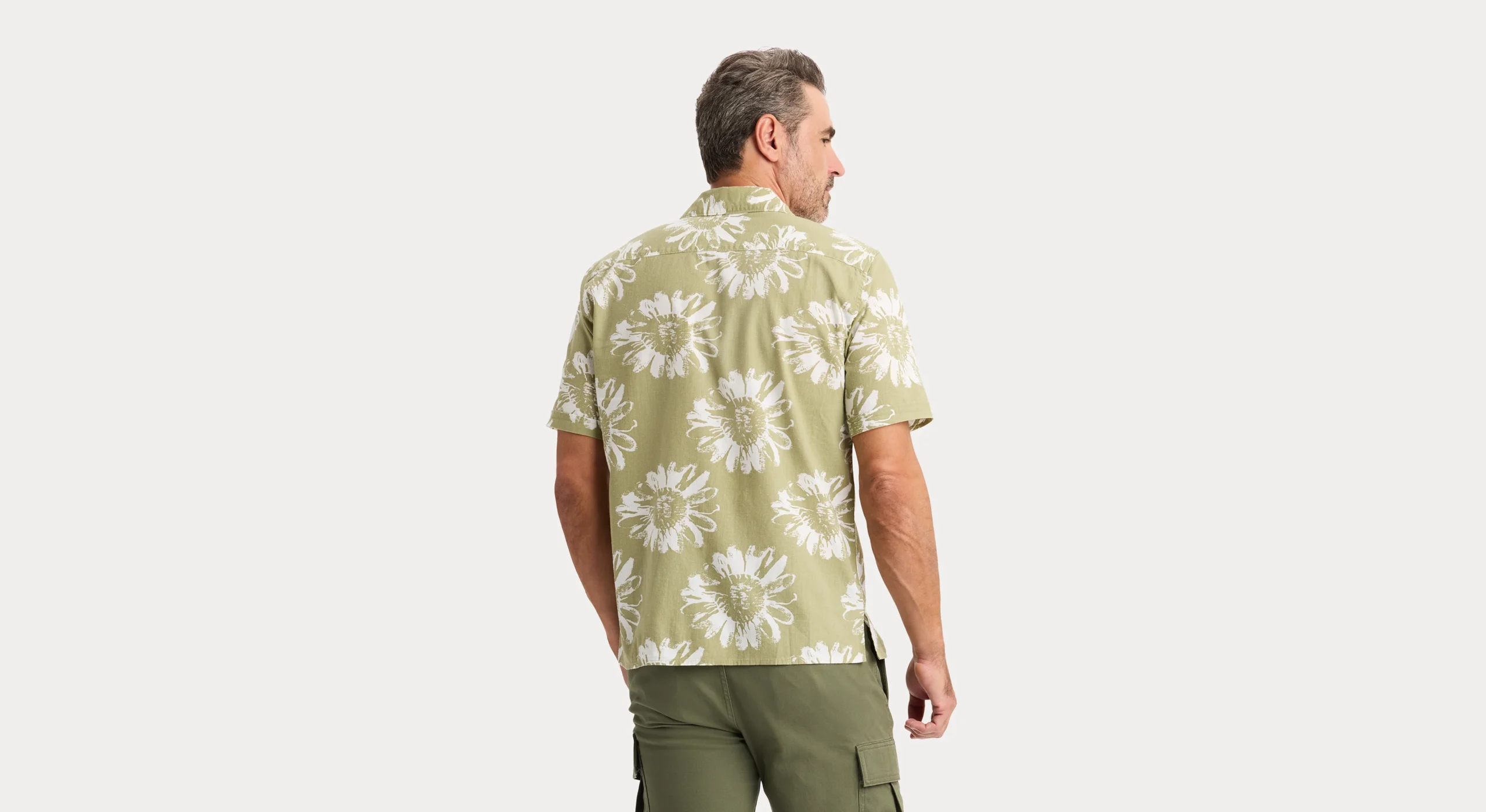 Camp Collar Shirt, Regular Fit