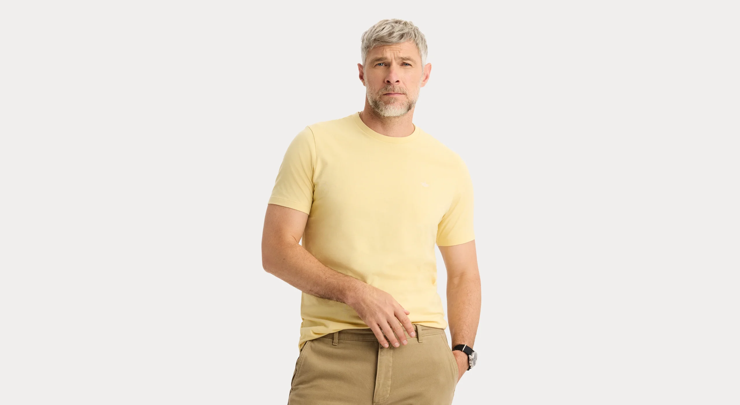 Crewneck Tee, Slim Fit