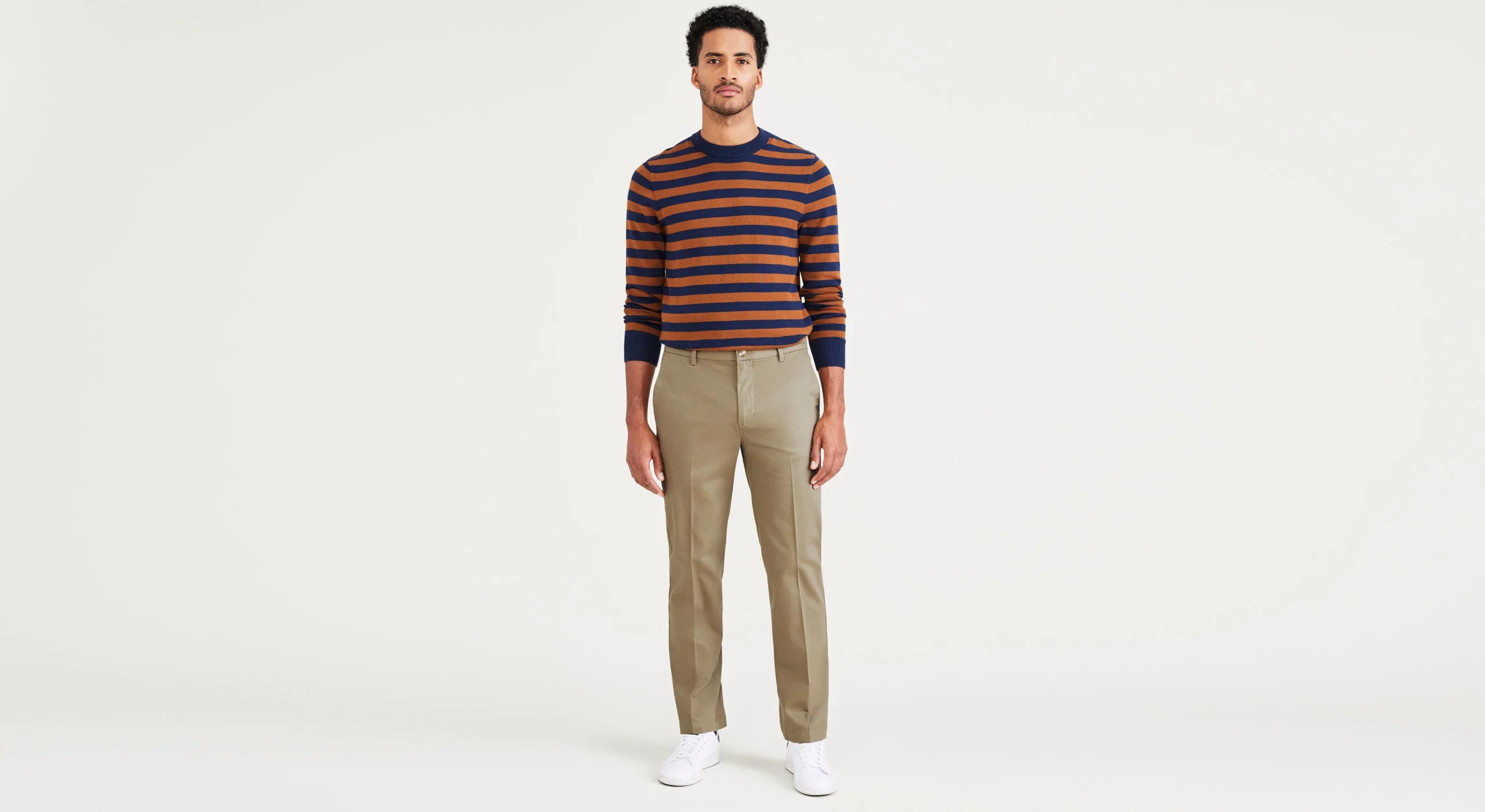 Signature Iron Free Khakis, Straight Fit with Stain Defender®