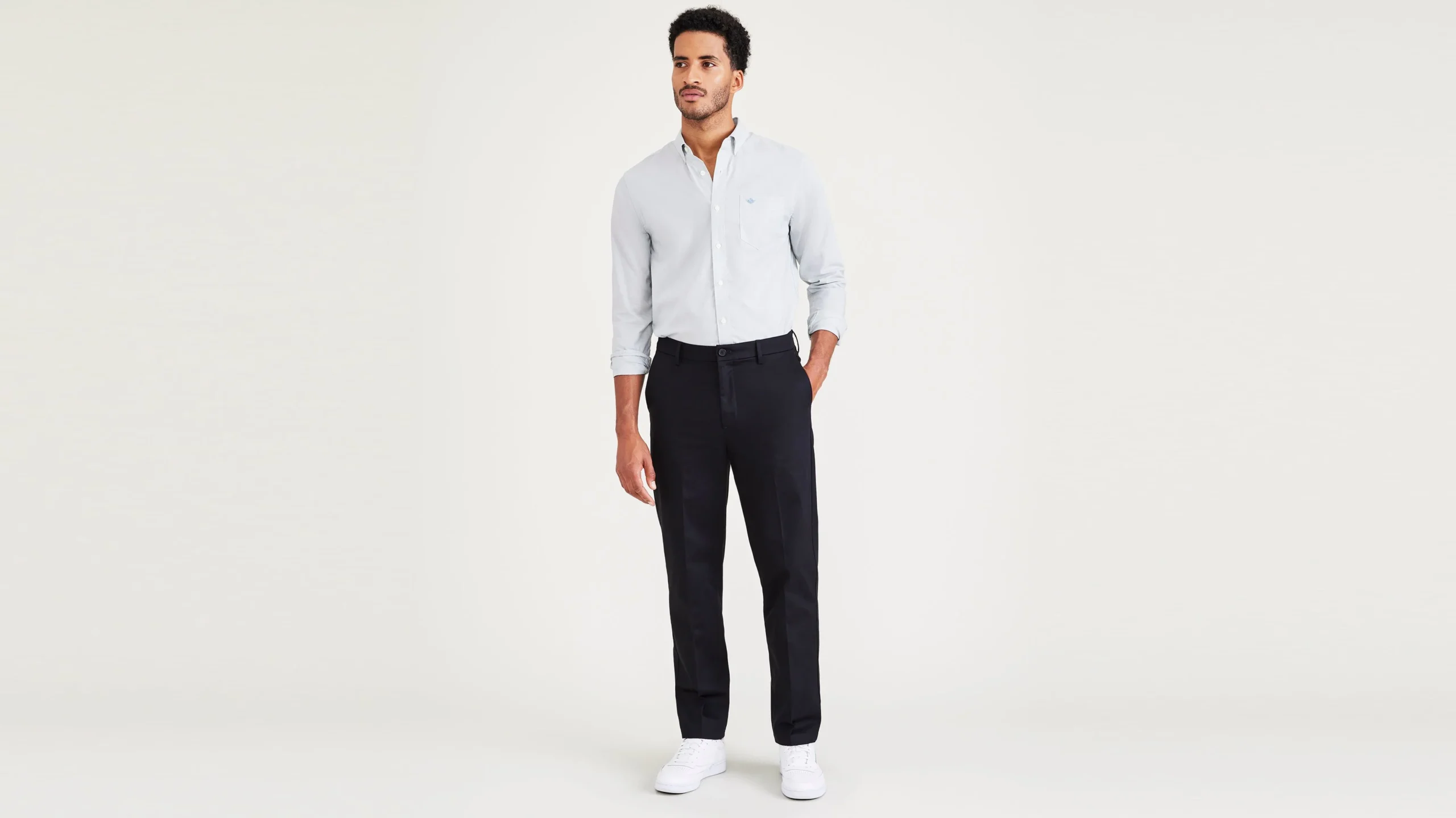 Signature Iron Free Khakis, Straight Fit with Stain Defender®
