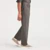 Signature Iron Free Khakis, Pleated, Classic Fit with Stain Defender®