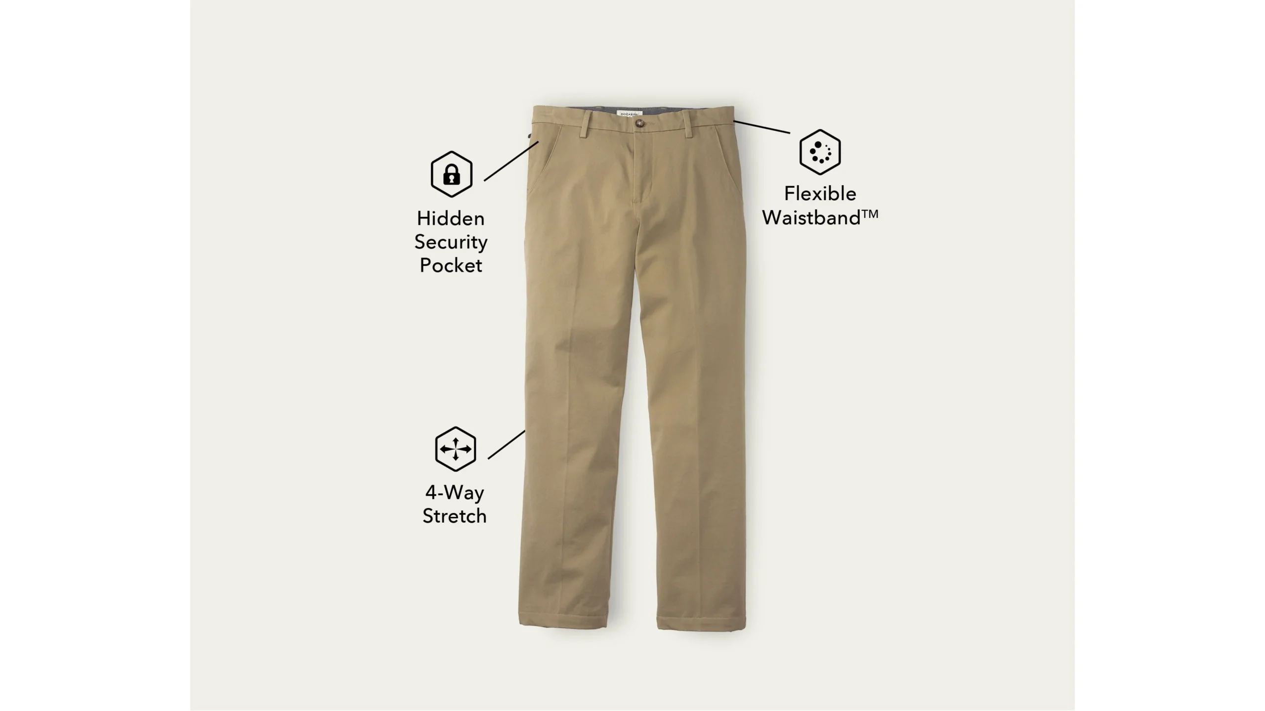 Workday Khakis, Straight Fit