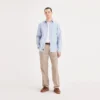 Easy Khakis, Pleated, Classic Fit