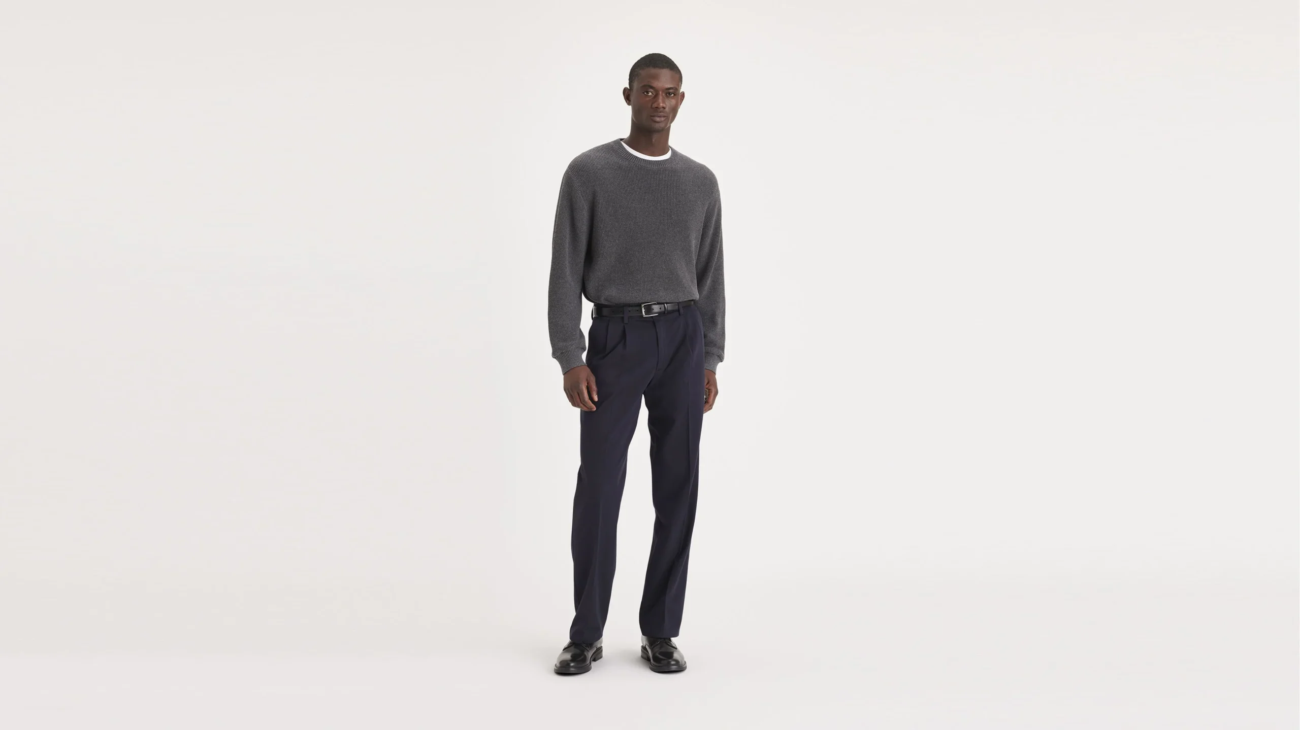 Easy Khakis, Pleated, Classic Fit (Big and Tall)