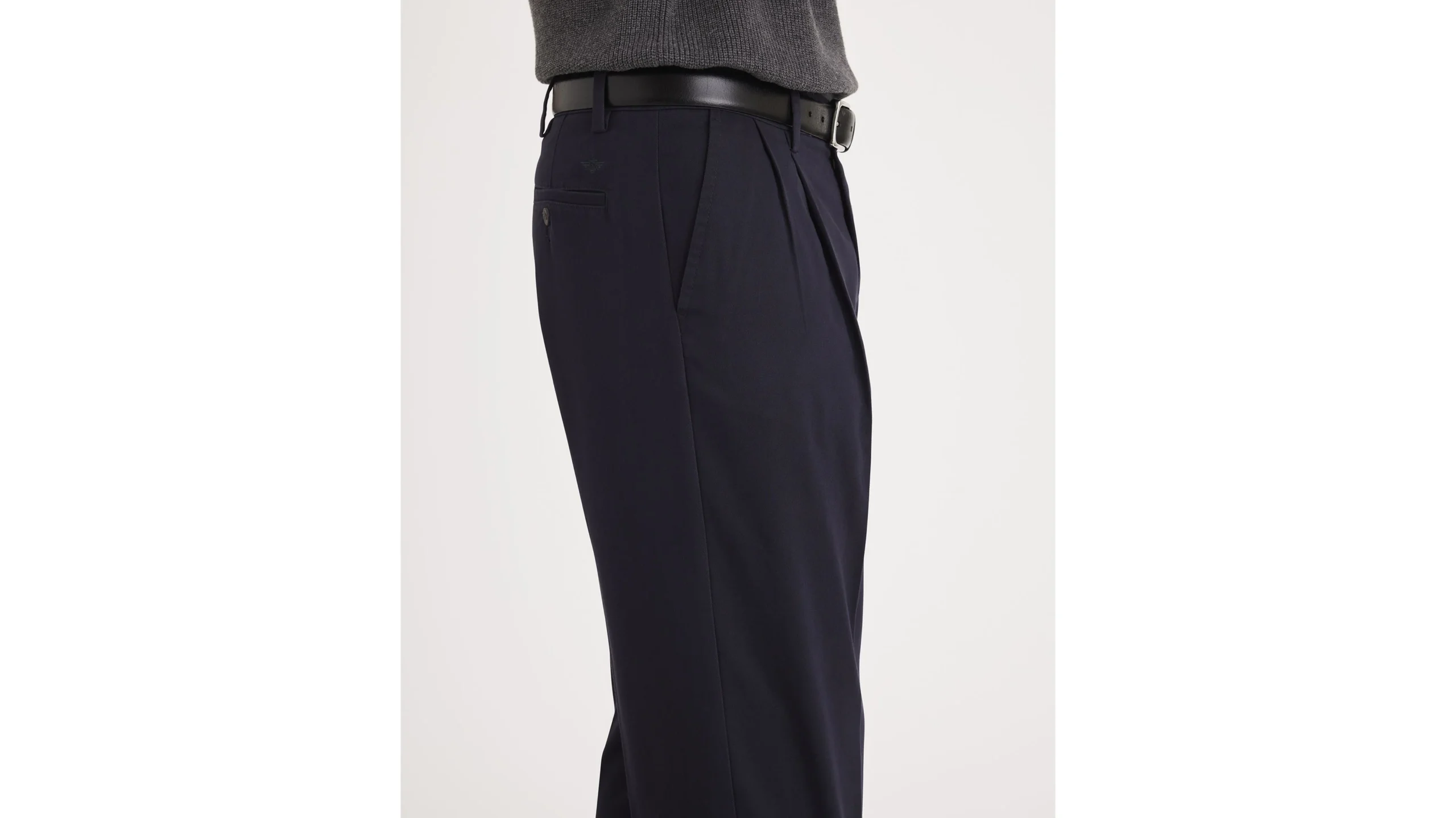 Easy Khakis, Pleated, Classic Fit (Big and Tall)