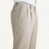 Easy Khakis, Pleated, Classic Fit (Big and Tall)
