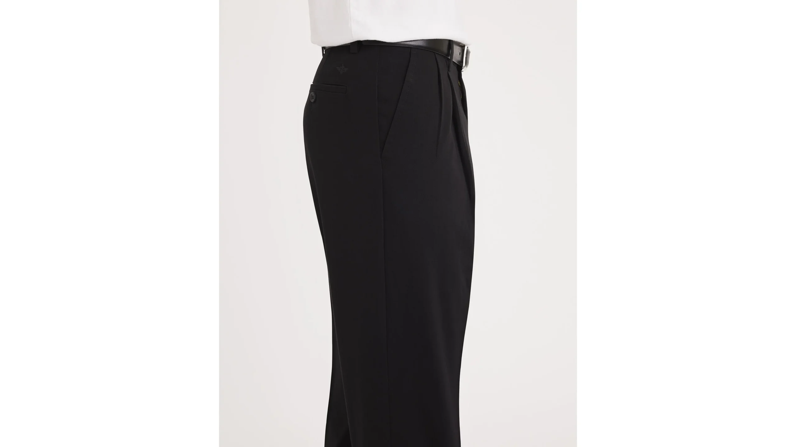 Easy Khakis, Pleated, Classic Fit (Big and Tall)