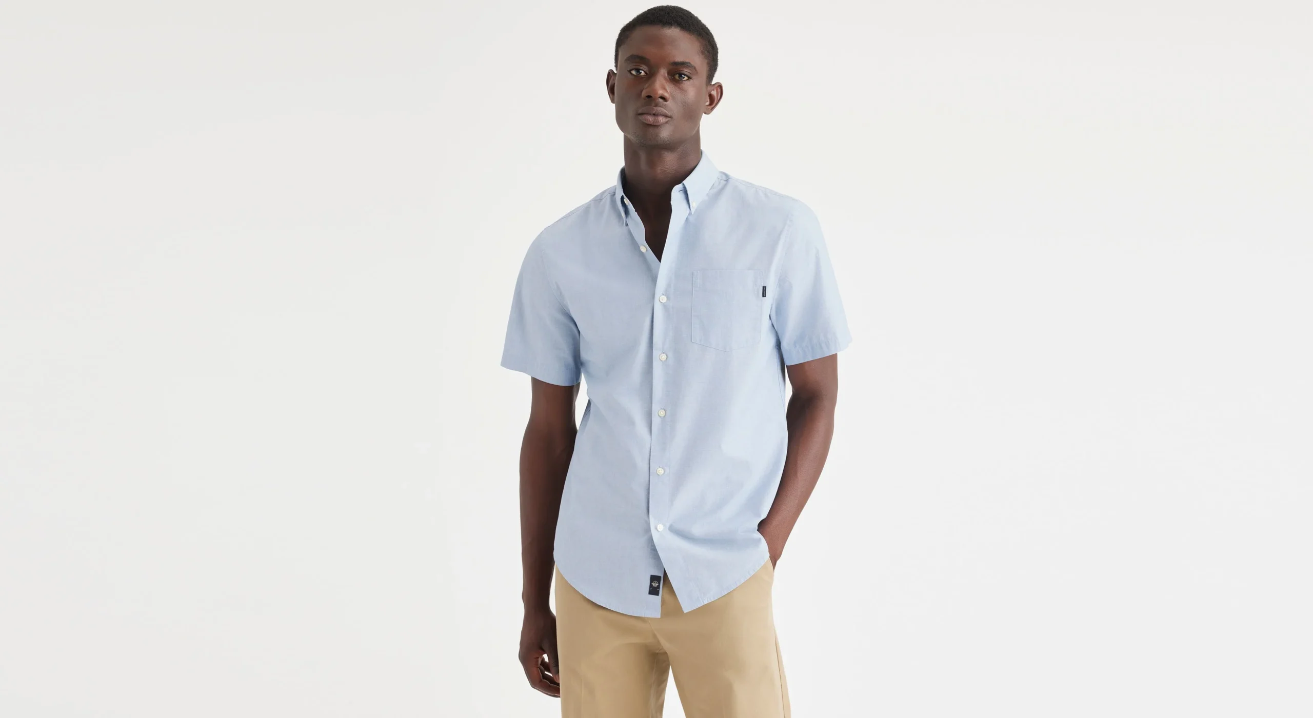 Essential Button-Up Shirt, Classic Fit