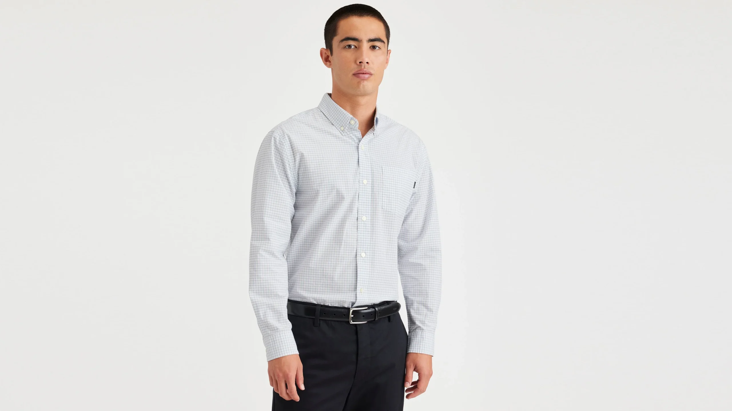 Essential Button-Up Shirt, Classic Fit