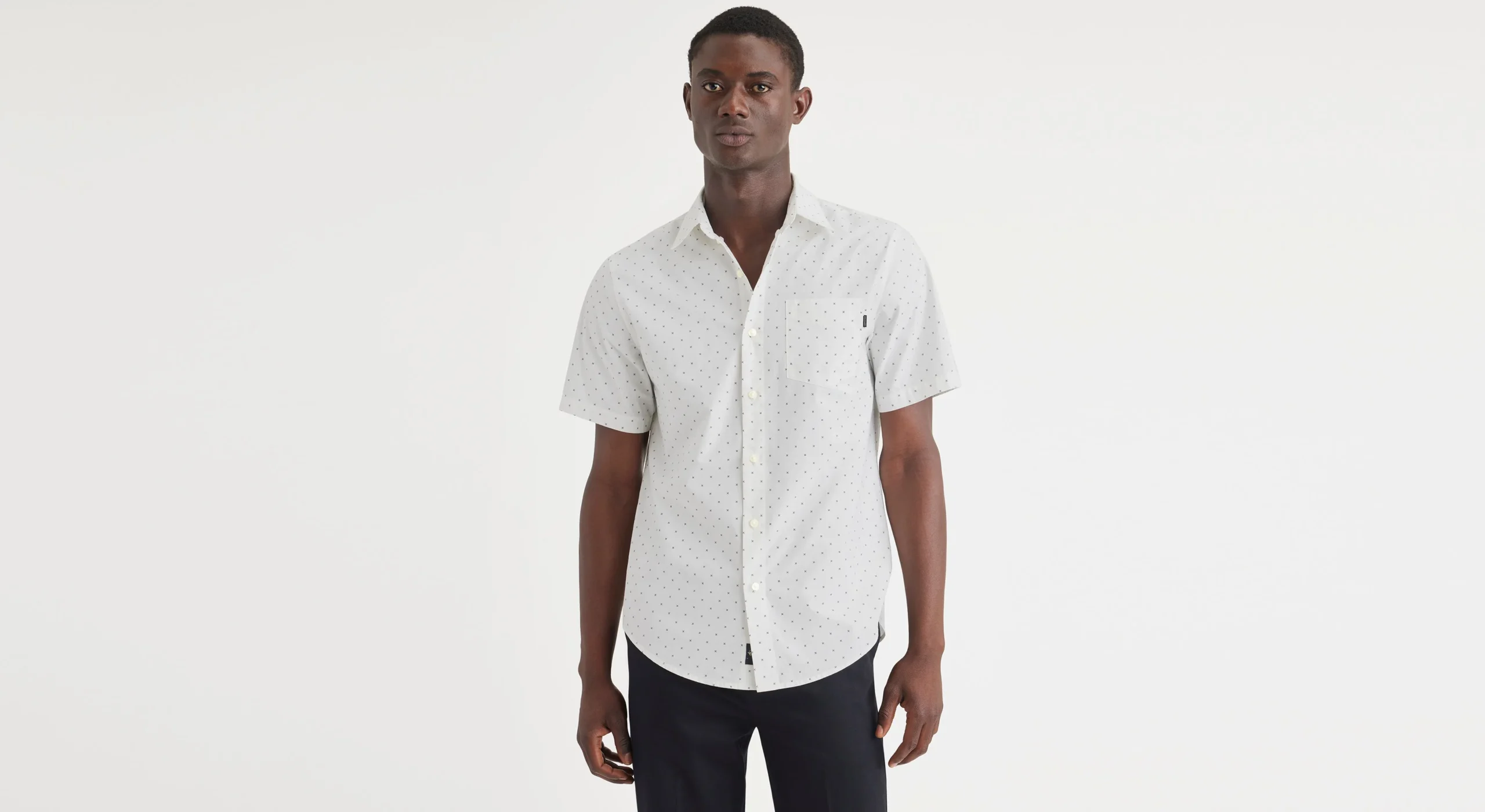 Essential Button-Up Shirt, Classic Fit